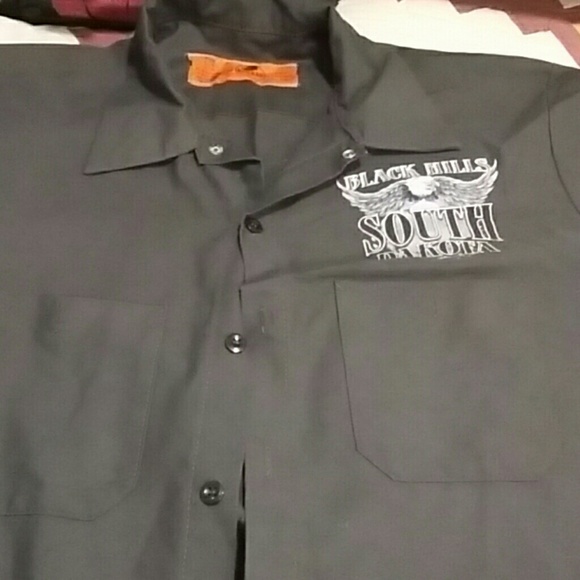 HARLEY DAVIDSON SHIRT Black Hills Mount Rushmore r - Picture 4 of 6